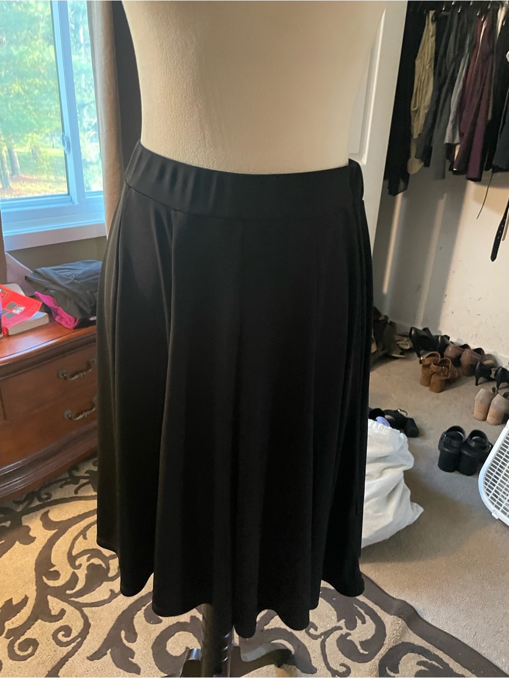 Philosophy Black Circle Skirt
